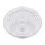 C15801_MOLLY-M LED lens; round; plexiglass PMMA; transparent; H: 23.6mm; Ø: 69.8mm SF4U3mPbBqF8FrtCKrm0RheVsecZSyfrfFqieUnarrk