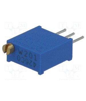 3296W-1-201LF Potentiometer: mounting; multiturn; 200Ω; 500mW; THT; ±10%; linear Sf6aVTI1G215L2BHmfL5kNTdUgdmPJCxvJoFAtijTuE