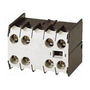 13DILE Auxiliary contacts; Leads: screw terminals; front; DILEM,DILER 18C0bLPr-XLigZwcLD9i4rN9PUaWuFOoV7EFIk9ZGAc