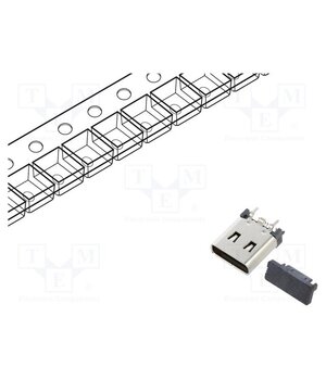 USB4220-03-1000-C Connector: USB C; socket; SMT; PIN: 16; vertical; top board mount 587L9D23sbE_w6FGyr3bg_EKKFe_X0ocHNBBoR7J6lc