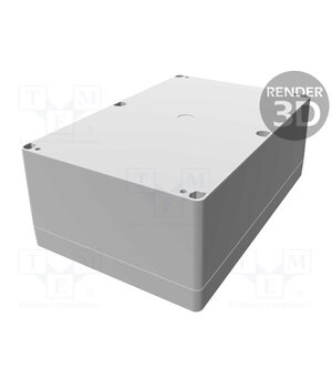 1554VA2GY Enclosure: multipurpose; X: 160mm; Y: 240mm; Z: 90mm; 1554; grey LuArVkqGtgkcZiZcvrTt1aKmYmKHB0ZnTbEKs1XE3mA