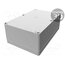 1554VA2GY Enclosure: multipurpose; X: 160mm; Y: 240mm; Z: 90mm; 1554; grey LuArVkqGtgkcZiZcvrTt1aKmYmKHB0ZnTbEKs1XE3mA