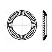 1279904 Washer; spring,externally serrated; M5; D=8.5mm; h=1.1mm; BN 792 n04bma6ylXWNmNEOUhpfcqLXNoOH660PMtIrEhztllA