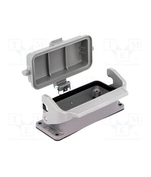 09300160306 Enclosure for connectors: HDC; size 16B; Han® B; IP65; with latch 5L9EPbDCs905rLOIBByRQ1Y1VZBE3RoUh4HpMO-Q5FQ