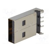 2410 07 Connector: USB A; plug; on PCBs; SMT; PIN: 4; horizontal; USB 2.0 csc_60CiVX6E3atgHMxb2zDVgWxorvvQtFDlK2CHcc8