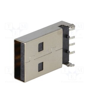 2410 07 Connector: USB A; plug; on PCBs; SMT; PIN: 4; horizontal; USB 2.0 csc_60CiVX6E3atgHMxb2zDVgWxorvvQtFDlK2CHcc8