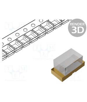 RF-BUD191TS-CA-C0 LED; blue; SMD; 0603; 18÷100mcd; 2.6÷3.4VDC; 1.6x0.8x0.98mm; 140° FJm3kUwhLWMw0YHlzOgUnPUd8OTLQePLFMwQTH09nGk