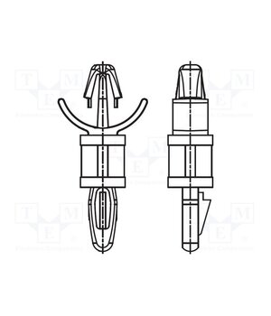 8G813V40367 PCB distance; polyamide; L: 15.9mm; snap fastener; natural dWnTdqISBdgmCZ8zolZ2MPkdr-hQXQuMSSQgdtP-ixU
