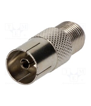 EF-322 Adapter; F socket,coaxial 9.5mm socket uRLcW6iVD1kGMWMQoi7dQp_9BE2ZUjqa86LhTJVF3U8
