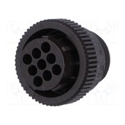 182645-1 Connector: circular; plug; female; PIN: 9; w/o contacts; for cable HhJyxxcjGotz_qLx0kaBYzKJJQzgWn81HVTXcGGSyAw