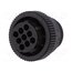 182645-1 Connector: circular; plug; female; PIN: 9; w/o contacts; for cable HhJyxxcjGotz_qLx0kaBYzKJJQzgWn81HVTXcGGSyAw