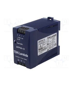 DPP30-12 Power supply: switching; for DIN rail; 30W; 12VDC; 2.5A; 85÷264VAC TqH23R-faEcweUhmLpolZKfR4r-6VB67dVL9F8noCrE