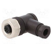 7000-13001-0000000 Connector: M12; plug; PIN: 5; female; angled 90°; IP67; for cable CXlom3p6PQC1hrNsoGIT1vRBOqb7fc05Vbc45TkPGK0