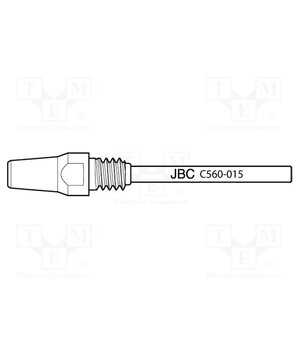 C560015 Tip: for desoldering irons; 5.2x3mm; Features: longlife 9yIUJmeHZf7dvANV11ANstPPD7p1PyLqliXc54FQ2W0