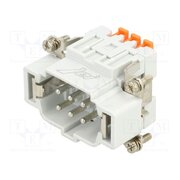 JSHM 06 Connector: HDC; contact insert; male; JSH; PIN: 6; 16A; 600V; 6+PE ViuPEgfuchcPiuMRqZjlBcHbSeShMKgYd7VZSyPGOPk