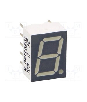 TDSO3150 Display: LED; 7-segment; 10mm; 0.39"; No.char: 1; orange-red; anode DOP7zmnhaL7yre3Zf0K6m5hIsKDbgQgHyduQAFgSpyc