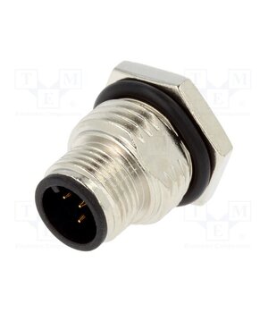 M12A-05PMMP-SF8002 Connector: M12; socket; PIN: 5; male; 60V; IP68; THT; metal; 4A n1X1QBlD_8chcrp2DeojnXWdFHccYtZR4l4e8IQfOBw