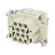 09320103101 Connector: HDC; contact insert; female; 16A; 500V; Han® EE; PIN: 10 hDHwA7RdLrywfrsp_FCPwgbo4eXs2_JZtxKSE4SNTZU