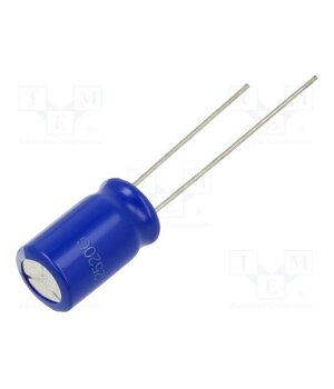 HY12R708014V205R Supercapacitor; THT; 2F; 2.7VDC; -10÷30%; Ø8x14mm; 225mΩ; 4uA; Ø: 8mm dEYc7cXysT5DxJsUckNbBCXnTJzXMvsfBeZ9-x9e_4A