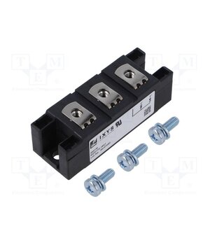 MDD172-16N1 Module: diode; double series; 1.6kV; If: 190A; Y4-M6; Ufmax: 1.15V UjrWtJByHrkEZKkIXq-TlhckdZnNqTcpSvJn0E9He5Q