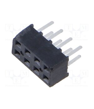 SMM-104-01-S-D Connector: pin strips; socket; female; PIN: 8; vertical; SMT; 2mm NYpUn67dUtxx-gLEKl3NepKGx9LzO3ekYeOuCn6RAqg