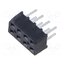 SMM-104-01-S-D Connector: pin strips; socket; female; PIN: 8; vertical; SMT; 2mm NYpUn67dUtxx-gLEKl3NepKGx9LzO3ekYeOuCn6RAqg