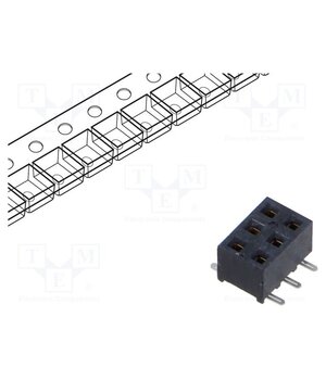 SMM-103-02-S-D-K-TR Connector: pin strips; socket; female; PIN: 6; vertical; SMT; 2mm fxk-guaK4xgwHIvWxvK695TO5cz9BGA2HCU_eZD_S8Y