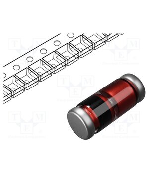 BYM10-50-E3/96 Diode: rectifying; SMD; 50V; 1A; DO213AB,MELF plastic; Ufmax: 1.1V bk__dVoJ17GMTMPW06uHXqLwttjODmSHagOUOgWupJ0