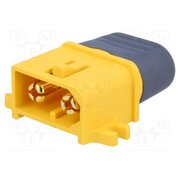 XT60L-M Connector: DC supply; plug; male; XT60; 30A; 500V; PIN: 2; straight LHwZkPVGWGCT7m2NTQtenflbwO5l_MpwS4ofpTH6fS0