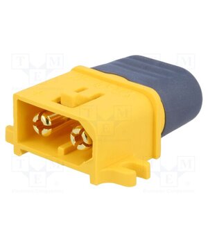 XT60L-M Connector: DC supply; plug; male; XT60; 30A; 500V; PIN: 2; straight LHwZkPVGWGCT7m2NTQtenflbwO5l_MpwS4ofpTH6fS0