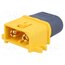 XT60L-M Connector: DC supply; plug; male; XT60; 30A; 500V; PIN: 2; straight LHwZkPVGWGCT7m2NTQtenflbwO5l_MpwS4ofpTH6fS0