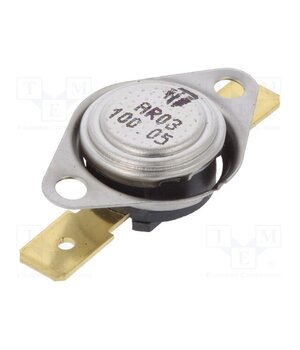 AR03.100.05-W1-S3 Sensor: thermostat; SPST-NC; 100°C; 16A; 250VAC; connectors 6,3mm AQ8YjwPuLXXzkvKxgpnjorsV3ZIJdQ_EPBpmTpJNPrg