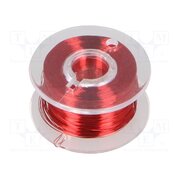 LD10-0 Silver plated copper wires; 0.1mm; red; Cu,silver plated; 100m kaGTw9JKZ5FHfUGEw-whudBl98lw4wgT8xV1ovHyCi4