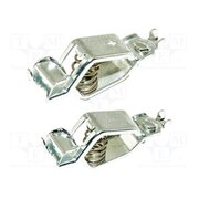 010029 Crocodile clip; 25A; Contacts: steel; tinned; 2pcs. ymspNt9S8nfmgAc2p3WpslIn0fn5-2n3WwY2p3Ou_5Q