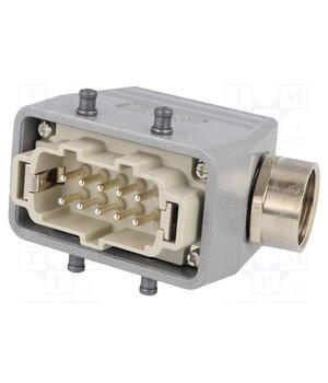 75009641 Connector: HDC; plug; male; EPIC KIT; PIN: 10; 16A; 500V; 10+PE; M25 5n0lY-iVeRbQDTgGKu_1NpItzJWKHIRpNjk2Je2J_Co