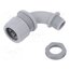 166-40801 90° angled connector; Thread: metric,non-swivel,outside nAkOk9lPEwP88jnhniZ6WM9NxoLRQ2XaL4uN74qpPIE