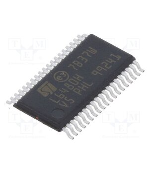 L6480H IC: driver; stepper motor controller; HTSSOP38; 7.5÷85V Y0AhmU0G26aQovabMZuWC_1zpSClM_AyKYR4ZDAwr-I