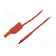 AL 8321 / ZPK / 1 / 50 / RT Test lead; 19A; probe tip,banana plug 4mm; Len: 0.5m; red DNyZkFJOp88EcsV5NwARO0IkPQTZSwYgFkP73Rx3erg
