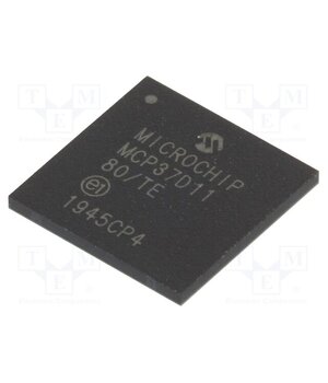 MCP37D11-80E/TE IC: A/D converter; Ch: 8; 12bit; 80Msps; 1.2÷1.8V; TFBGA121; in-tray UAVZlvNPNKlf98G1amSveKfcuf1Ex74qAfmsplUQ5z8