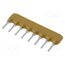 4608X-102-222LF Resistor network: Y; ±2%; 2.2kΩ; No.of resistors: 4; -55÷125°C G7xsCaeOmlrJwGscxvY_e_eOM5tgw-0ZPD_vzVx7WUU