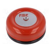 CFB6D24RED Signaller: sound; bell; 24VDC; 95dB; CF; IP21; red; Ø152x63mm tnQ_ncHI07XqiWsaMopowNL5U18uVDP3gzjKqdd4ZSI