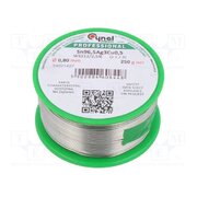 SN96,5AG3CU0,5-WS212/2,5%0.80 250 G Tin; lead free; Sn96,5Ag3Cu0,5; 0.8mm; 250g; reel; 217÷220°C; 2.5% V2zrLzBvJPKOLsVAJTZrmeNo86EB2i6to6VwFwznCqY