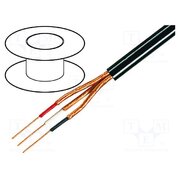 C115 Wire: microphone cable; 3x0.14mm2; black; OFC; -15÷70°C kYLYBRATzqt3MRmF7wj-ESwCB-lnBl0eD2-NGjJAOtM