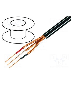 C115 Wire: microphone cable; 3x0.14mm2; black; OFC; -15÷70°C kYLYBRATzqt3MRmF7wj-ESwCB-lnBl0eD2-NGjJAOtM