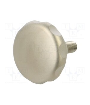 GN 5335-60-M12-25 Knob; Ø: 60mm; M12; 25mm; H: 64mm; stainless steel; with stud bolt VJophSmcLtubyCke-VUqWgStC4Tip8PepToLSXkcOMA