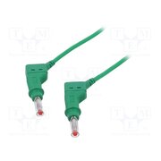 66.9407-20025 Connection cable; 32A; banana plug 4mm,both sides; Len: 2m; green YzjOCCrToLRj7K9zsc8n5Fl2zJwq9LYle6Bvhn3kYV4