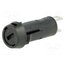 3101.0030 Fuse holder; 5x20mm; 10A; on panel; black; FPG3; 250VAC; UL94V-0 6Q-upEpQFvh6MFsKNQCmYFgSi_0tji7WxIAZ8107eao