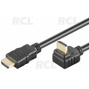High Speed HDMI™ cable with Ethernet, 270°, 1.5m
