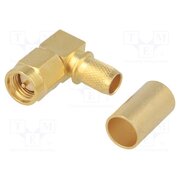 J01150A0521 Connector: SMA; plug; male; angled 90°; 50Ω; soldering,crimped fmYxiyiOVH-78lxplbXroaG-_sMvA7hfWf7NYyjPG6I