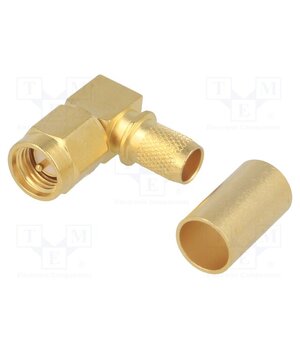 J01150A0521 Connector: SMA; plug; male; angled 90°; 50Ω; soldering,crimped fmYxiyiOVH-78lxplbXroaG-_sMvA7hfWf7NYyjPG6I